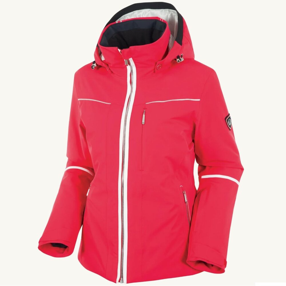 Sunice Jade Ski Jacket sz 4 Women's Waterproof Insulated Stretch Wildberry Pink